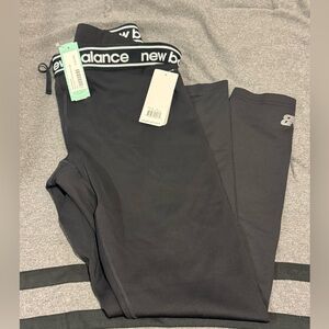 New Balance Charcoal/black Leggings